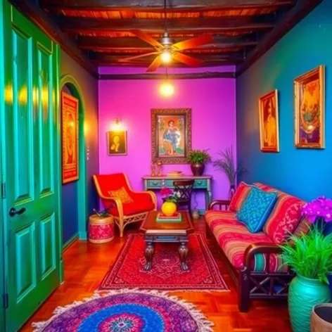 living room mexican style