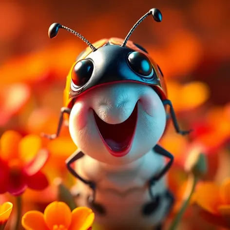 ladybug excited