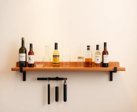 wall bar shelf