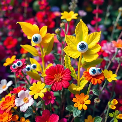 plants with googly eyes