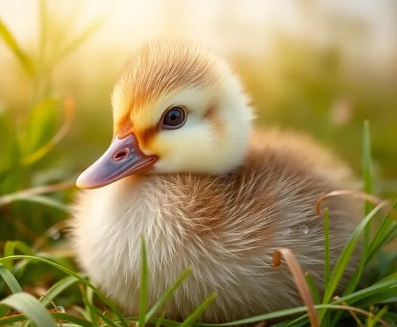 newborn duck