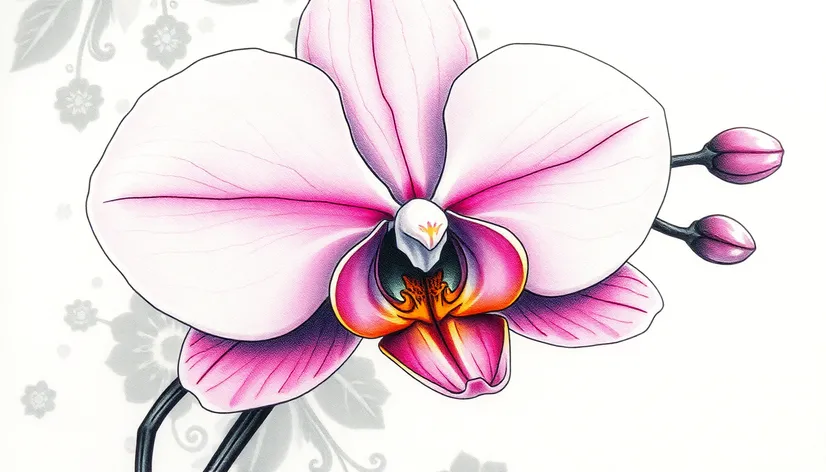 orchid tattoo