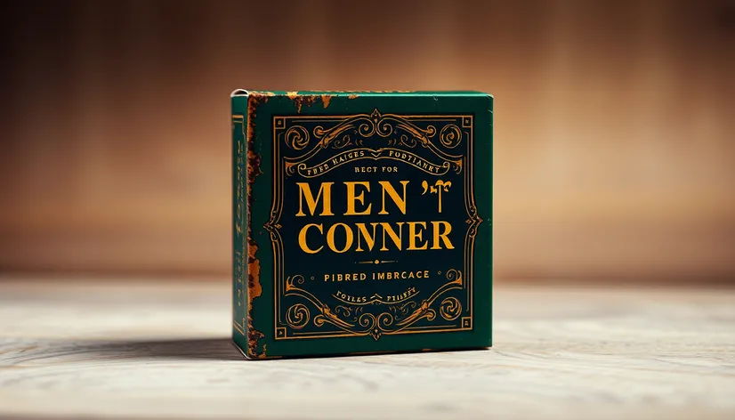 mens pomade green box