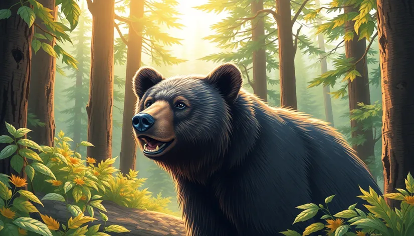 blue ridge bear drawing