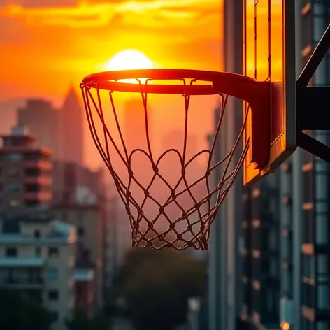 basketball hoop drawing