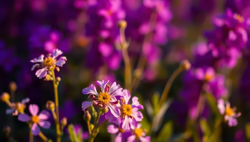 purple flower background