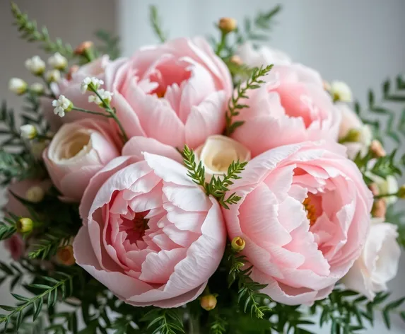 fern peonies