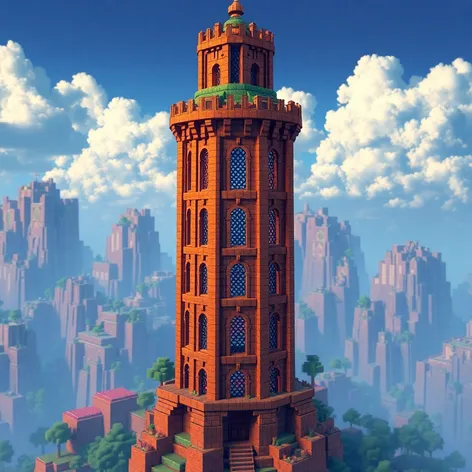 copper tower minecraft