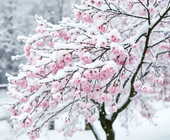 snow fountain weeping cherry