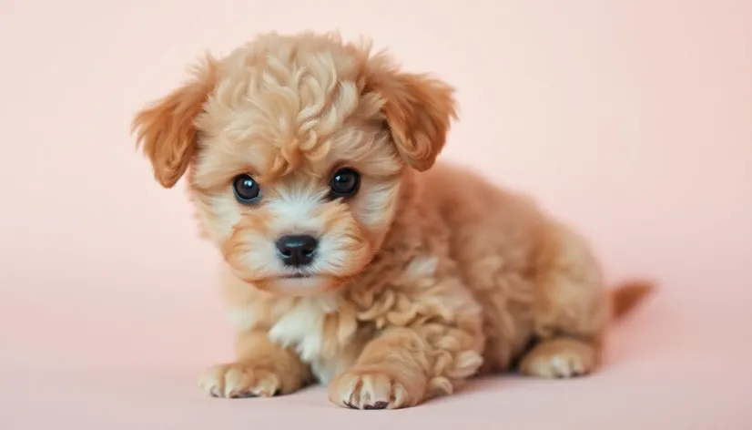 mini poodle puppy