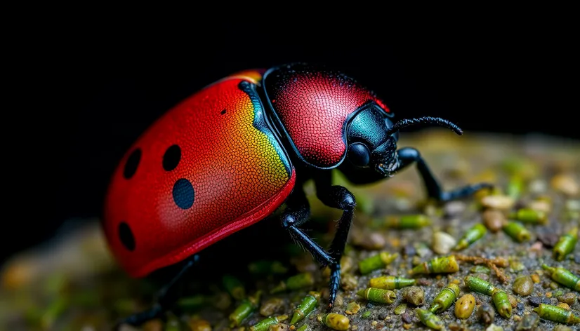 japenese beetle drawing