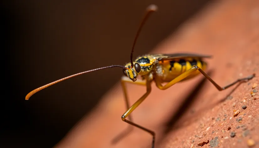 long insect with antennas