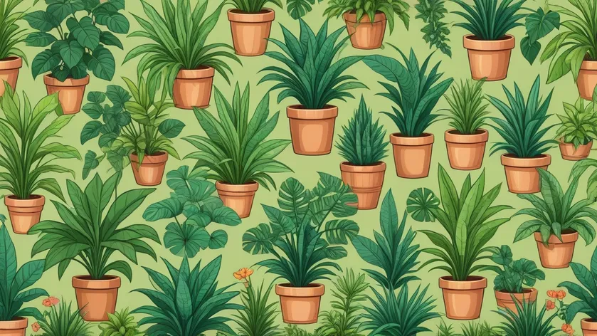 cartoon plants