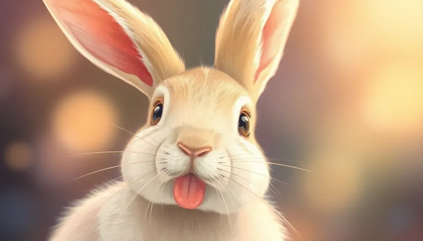 bunny tongue