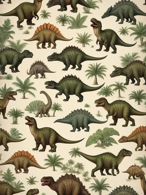 dinosaur print