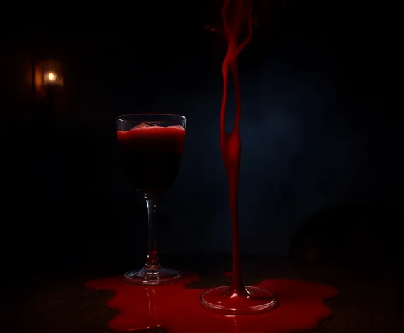 blood dripping drinks