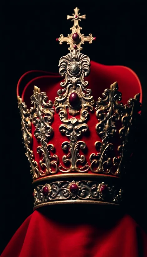 red black crown