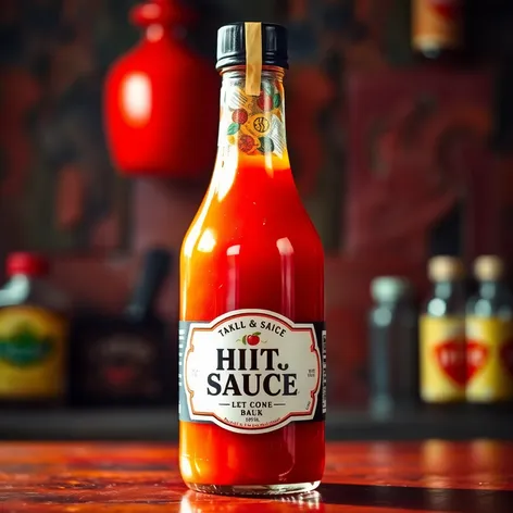 bottle of hot sauce