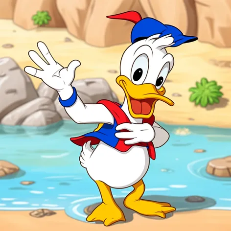 donald duck, undressing, donald,