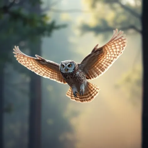 flying owl pics