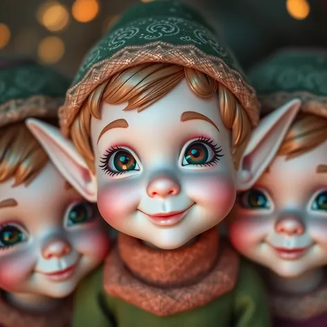 adorable elf faces