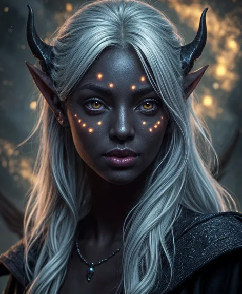 Fantasy dark skinned female