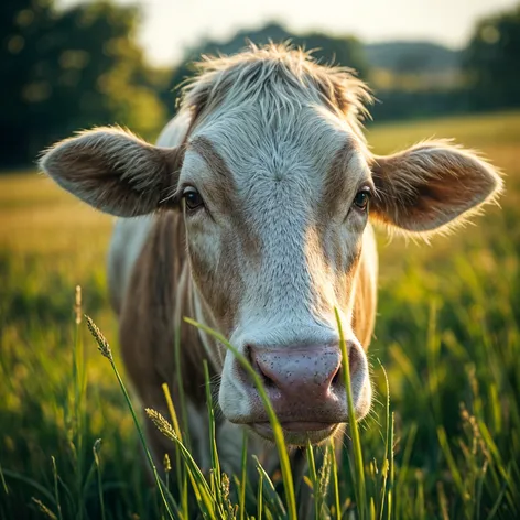 Photorealistic, a cow in