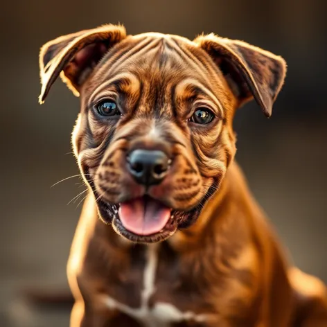 brindle pitbull puppy