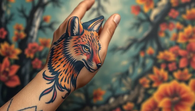 tatuaje de venado en