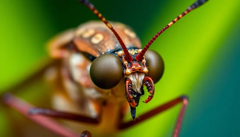 mosquito close up