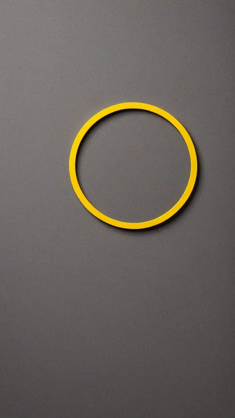 yellow circle