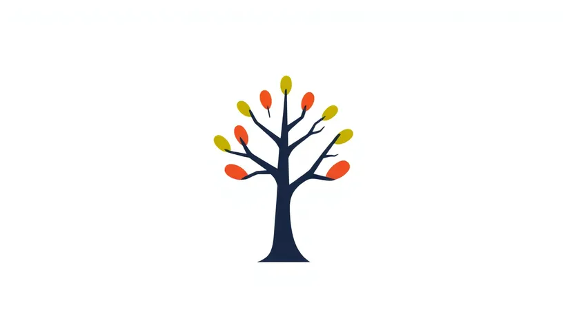 abstract tree logo