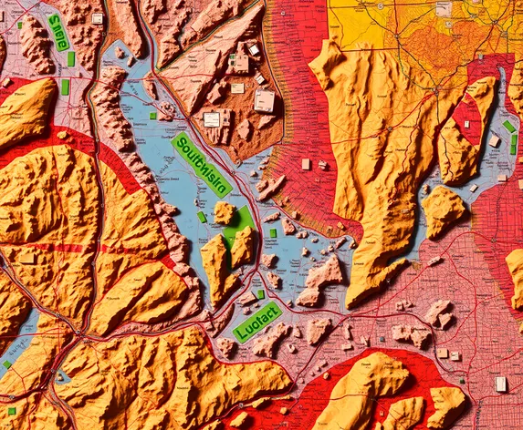 map of the southeast