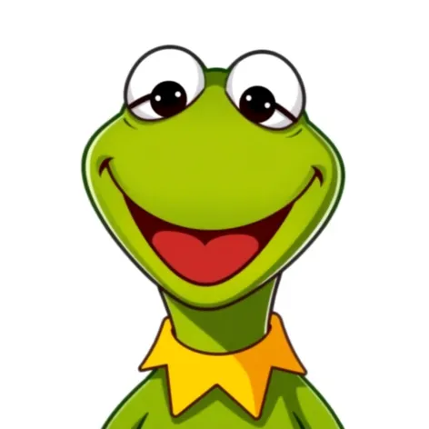 kermit the frog smiling