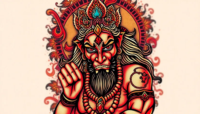 hanuman tattoo