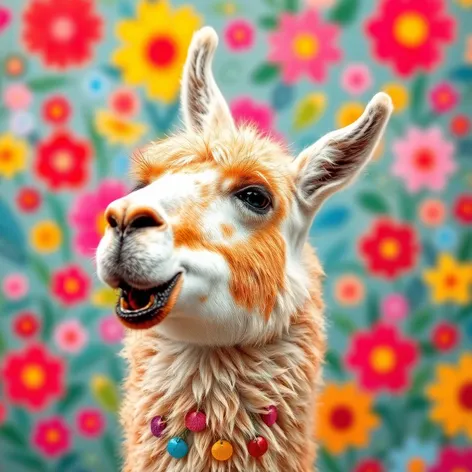 singing llama