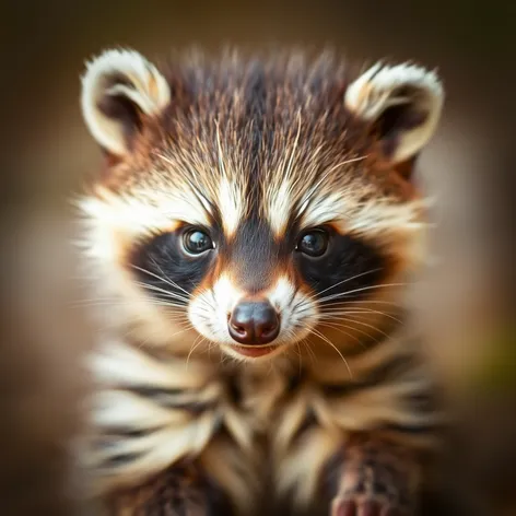 raccoon infant