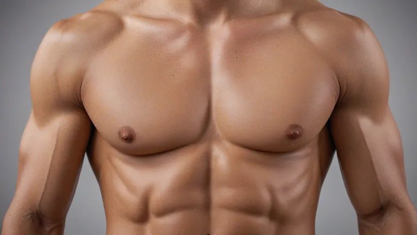 chest anatomy male