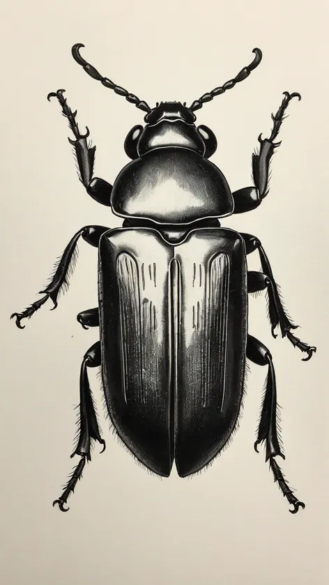 beetle drawing