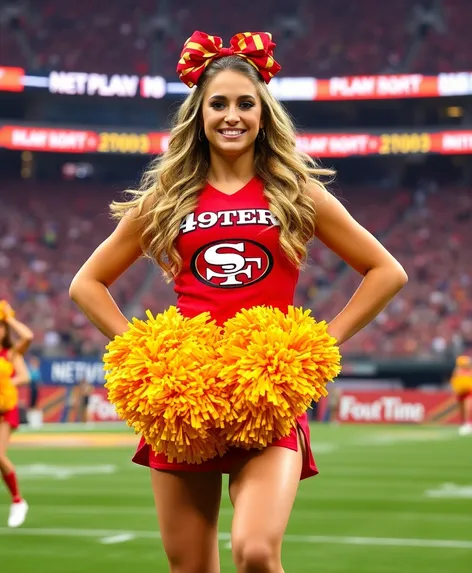 san francisco 49ers cheerleader