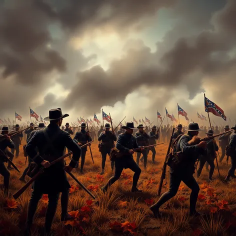 american civil war paintings