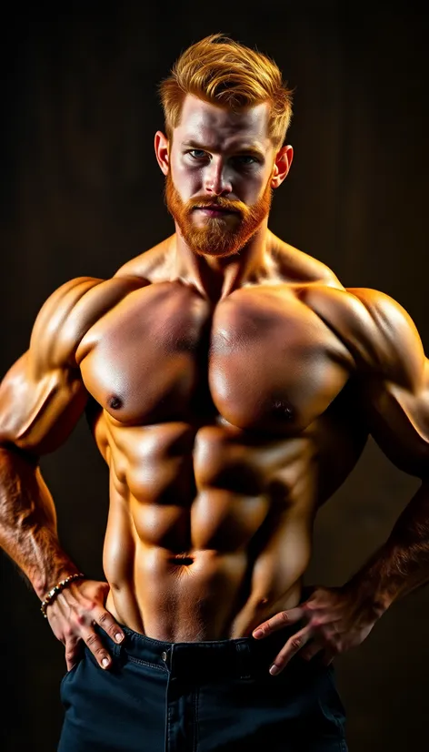 ginger bodybuilder