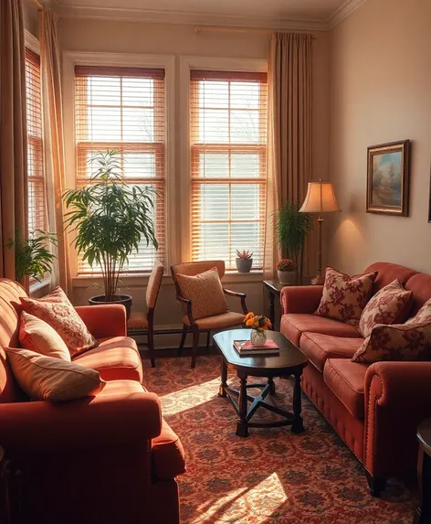 bedroom sitting area