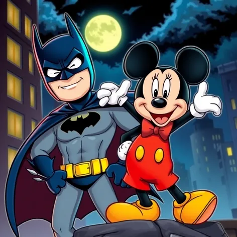 batman mickey mouse