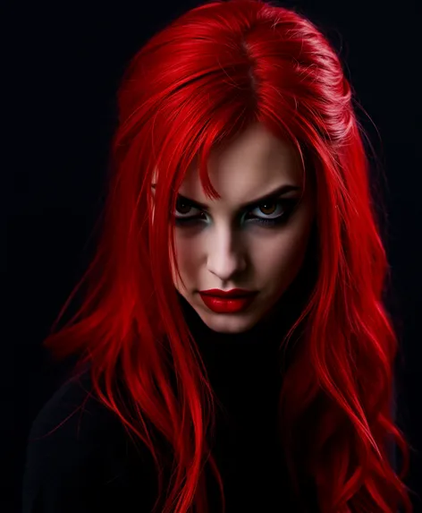 evil redhead