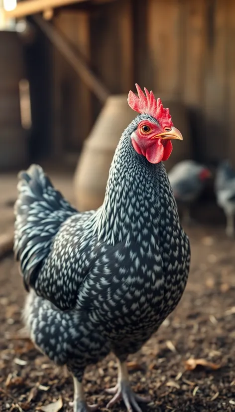 chicken blue laced wyandottes