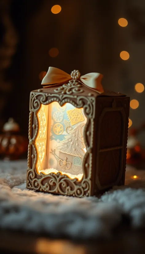 dreamy gingerbread gift box