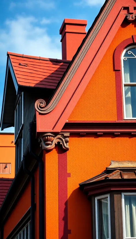 gable end of house