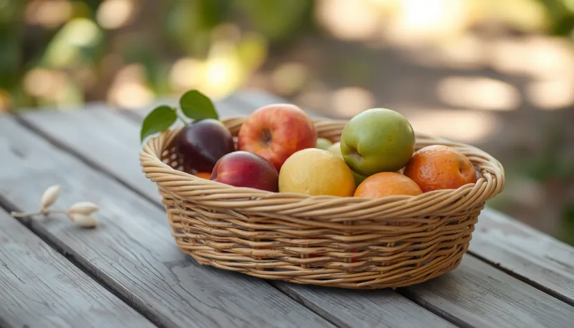 empty fruit basket