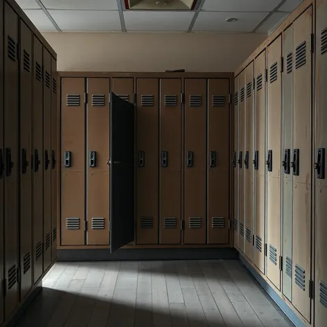 high school lockers